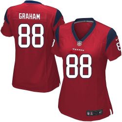 Cheap Garrett Graham Texans Women Jersey From China Red Game #88