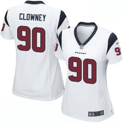 Cheap Jadeveon Clowney Texans Women Jersey From China White Game #90