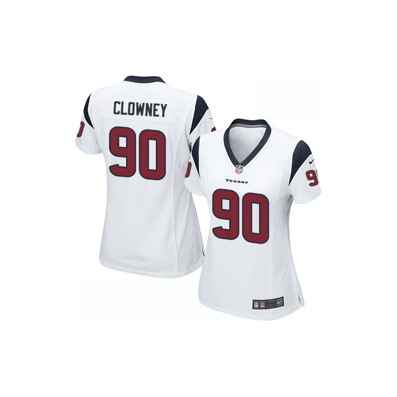 Cheap Jadeveon Clowney Texans Women Jersey From China White Game #90