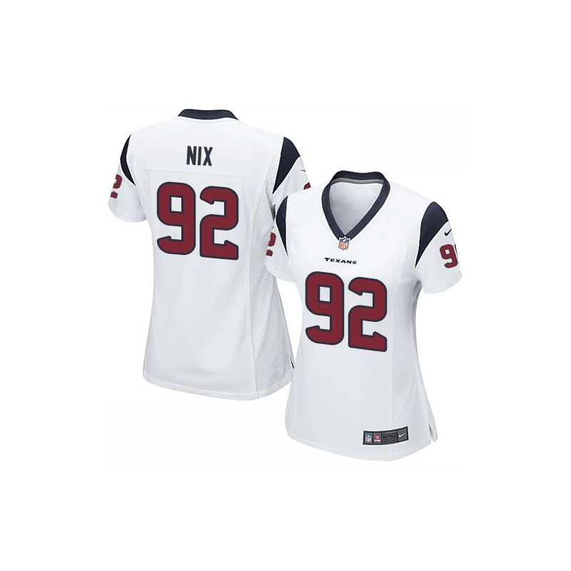 Cheap Louis Nix Texans Women Jersey From China White Game #92