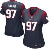 Cheap Jeoffrey Pagan Texans Women Jersey From China Blue Game #97