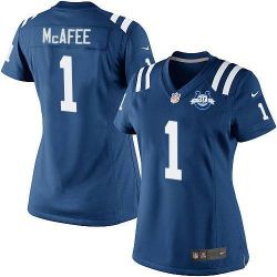 Cheap Pat McAfee Colts Women Jersey From China Blue Game #1