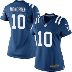 Cheap Donte Moncrief Colts Women Jersey From China Blue Game #10