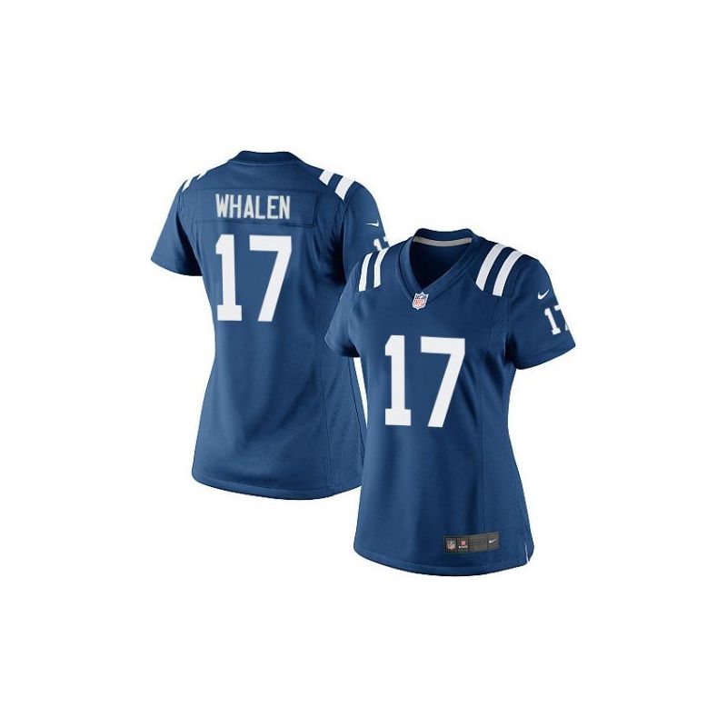 Cheap Griff Whalen Colts Women Jersey From China Blue Game #17