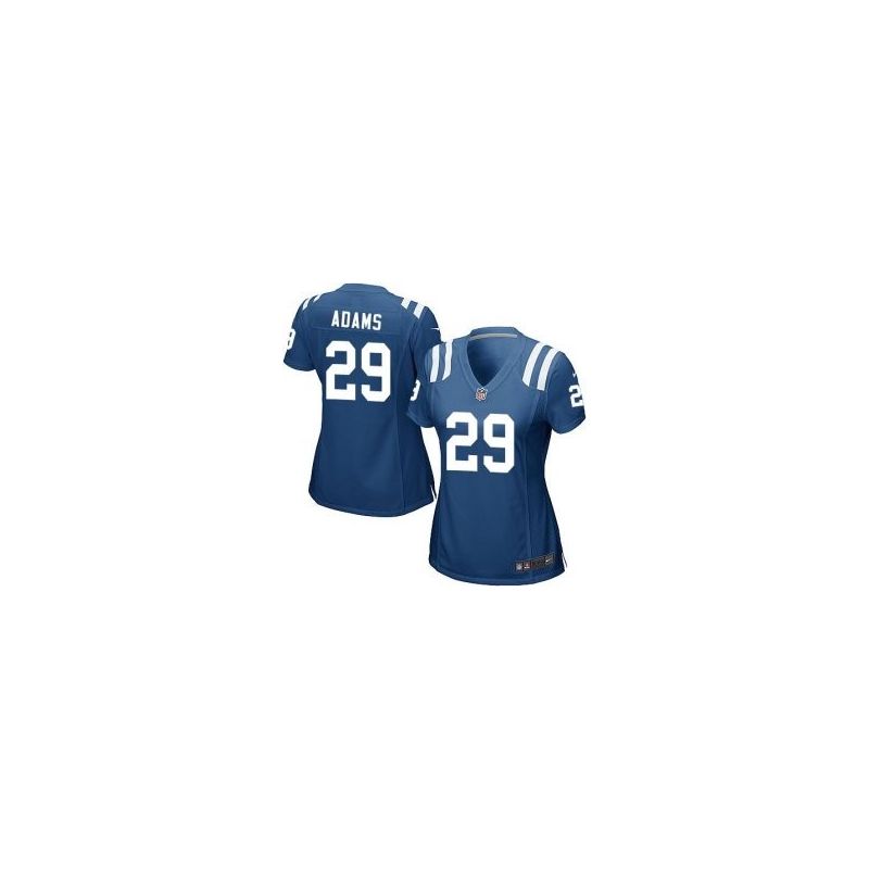 Cheap Mike Adams Colts Women Jersey From China Blue Game #29