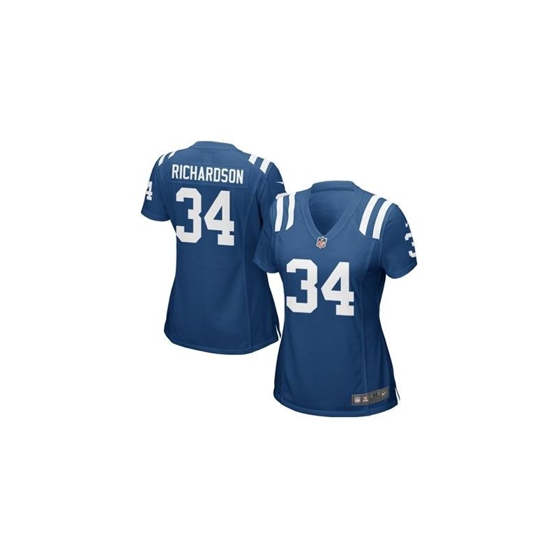 Cheap Trent Richardson Colts Women Jersey From China Blue Game #34