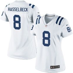 Cheap Matt Hasselbeck Colts Women Jersey From China White Game #8