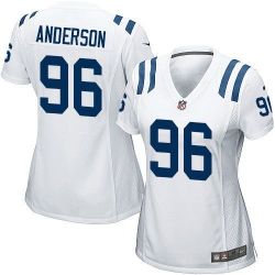 Cheap Henry Anderson Colts Women Jersey From China White Game #96