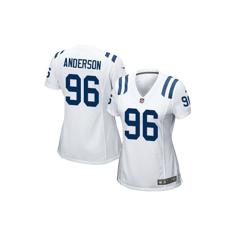 Cheap Henry Anderson Colts Women Jersey From China White Game #96