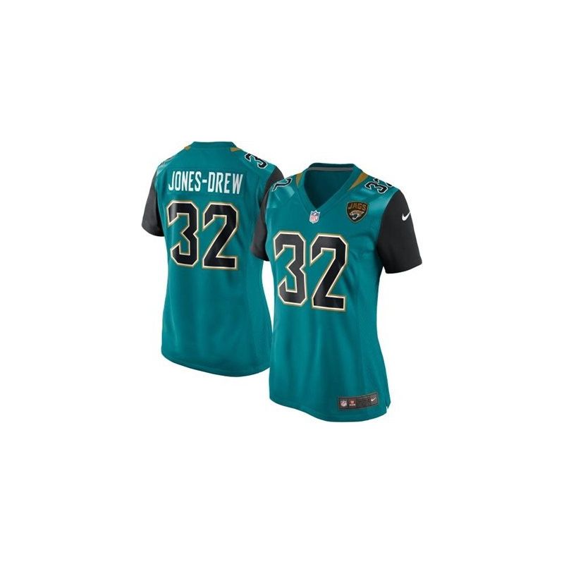 Cheap Maurice Jones-Drew Jaguars Women Jersey From China Green-NEW Game #32