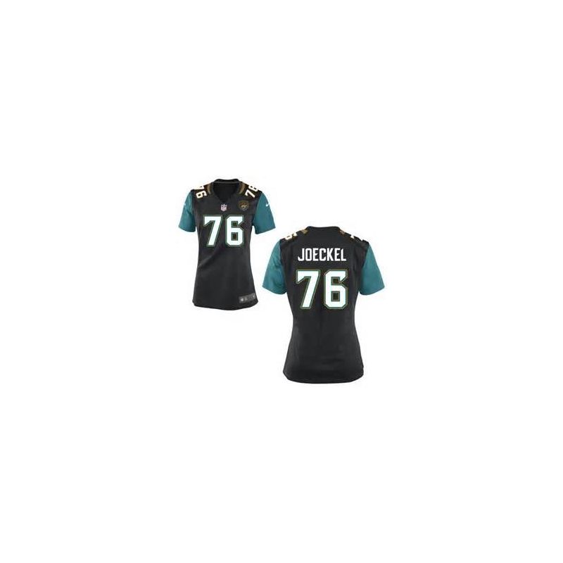 Cheap Luke Joeckel Jaguars Women Jersey From China Black-NEW Game #76