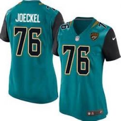 Cheap Luke Joeckel Jaguars Women Jersey From China Blue-NEW Game #76