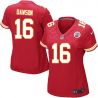 Cheap Len Dawson Chiefs Women Jersey From China Red Game #16