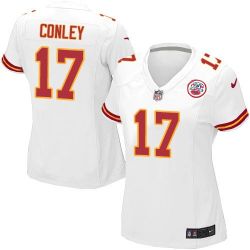 Cheap Chris Conley Chiefs Women Jersey From China White Game #17