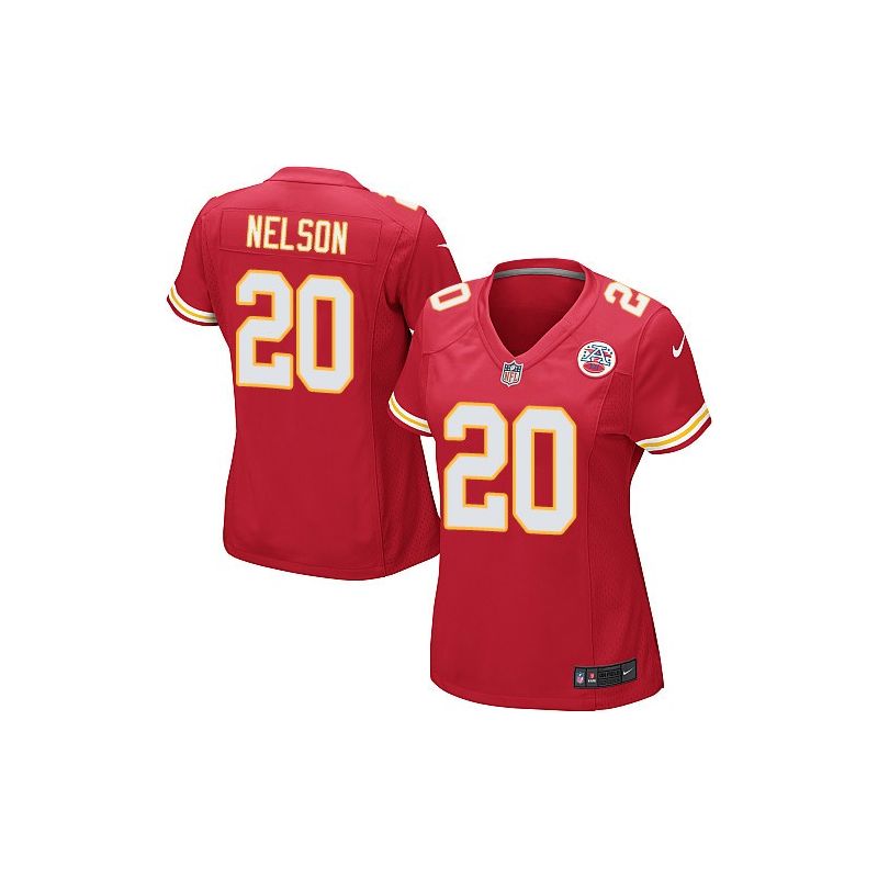 Cheap Steven Nelson Chiefs Women Jersey From China Red Game #20