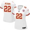 Cheap Marcus Peters Chiefs Women Jersey From China White Game #22