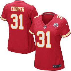 Cheap Marcus Cooper Chiefs Women Jersey From China Red Game #31