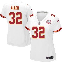 Cheap Marcus Allen Chiefs Women Jersey From China White Game #32