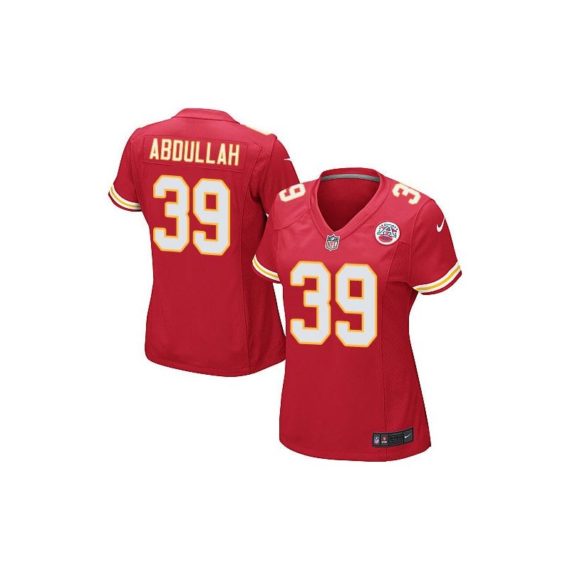 Cheap Husain Abdullah Chiefs Women Jersey From China Red Game #39