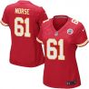 Cheap Mitch Morse Chiefs Women Jersey From China Red Game #61