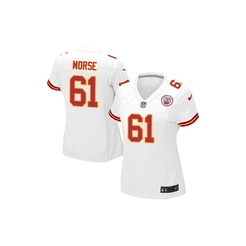 Cheap Mitch Morse Chiefs Women Jersey From China White Game #61