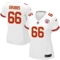 Cheap Ben Grubbs Chiefs Women Jersey From China White Game #66