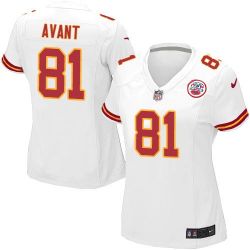 Cheap Jason Avant Chiefs Women Jersey From China White Game #81