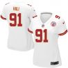 Cheap Tamba Hali Chiefs Women Jersey From China White Game #91