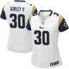 Cheap Todd Gurley II Rams Women Jersey From China White Game #30