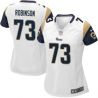 Cheap Greg Robinson Rams Women Jersey From China White Game #73