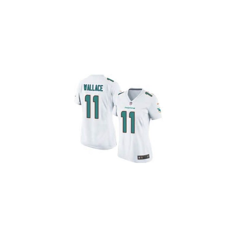 Cheap Mike Wallace Dolphins Women Jersey From China new-White Game #11