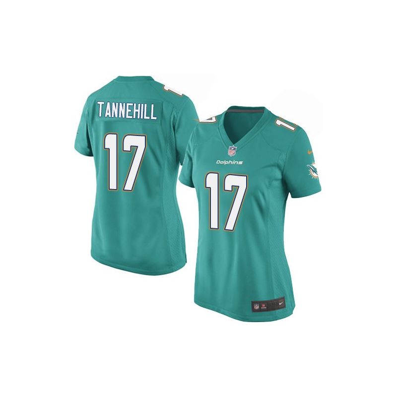 Cheap Ryan Tannehill Dolphins Women Jersey From China Green-NEW Game #17