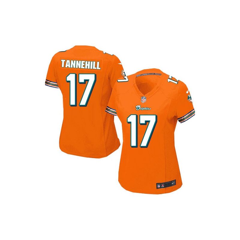 Cheap Ryan Tannehill Dolphins Women Jersey From China Orange Game #17