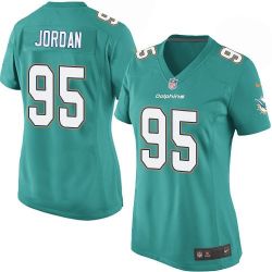 Cheap Dion Jordan Dolphins Women Jersey From China Green-NEW Game #95