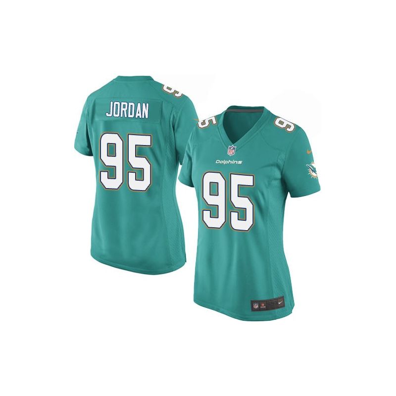 Cheap Dion Jordan Dolphins Women Jersey From China Green-NEW Game #95