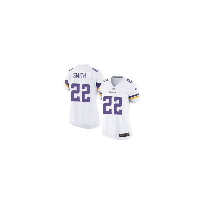 Cheap Harrison Smith Vikings Women Jersey From China new-White Game #22