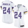 Cheap Captain Munnerlyn Vikings Women Jersey From China White Game #24