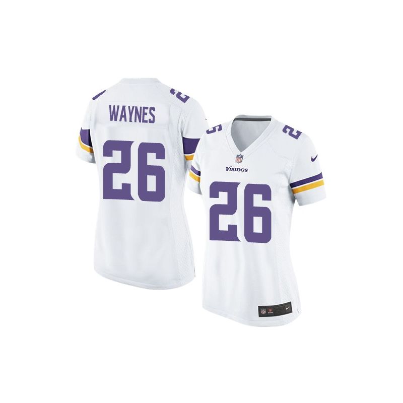 Cheap Trae Waynes Vikings Women Jersey From China White Game #26