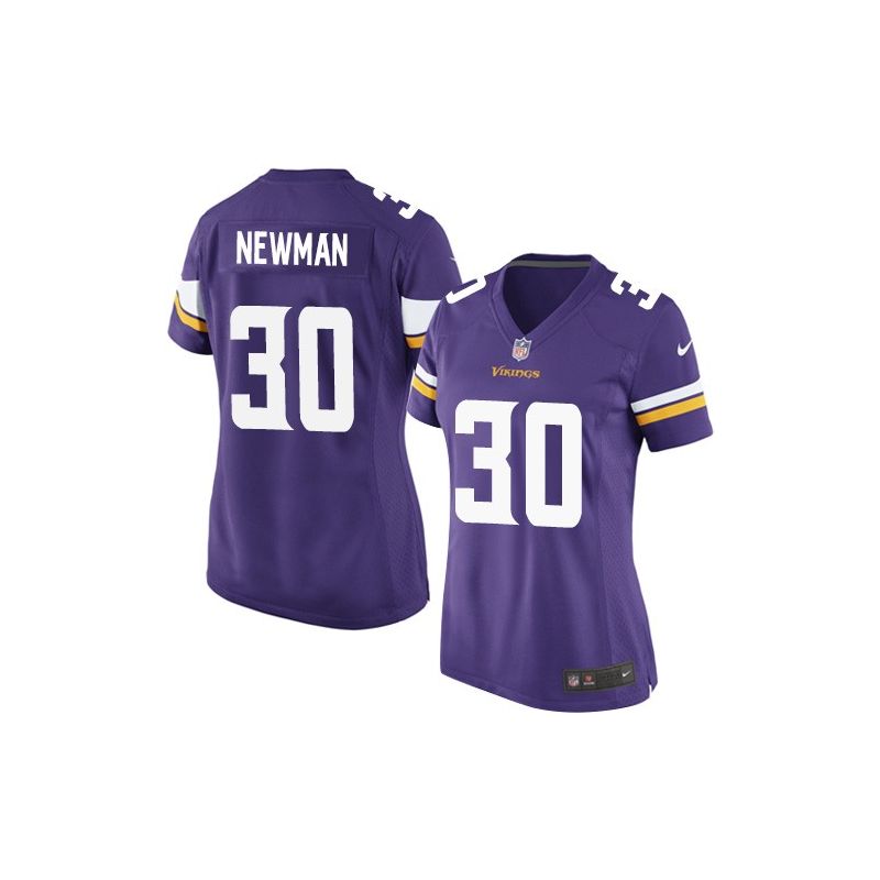 Cheap Terence Newman Vikings Women Jersey From China Purple Game #30