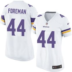 Cheap Chuck Foreman Vikings Women Jersey From China White Game #44