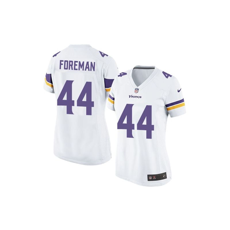 Cheap Chuck Foreman Vikings Women Jersey From China White Game #44