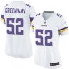Cheap Chad Greenway Vikings Women Jersey From China White Game #52