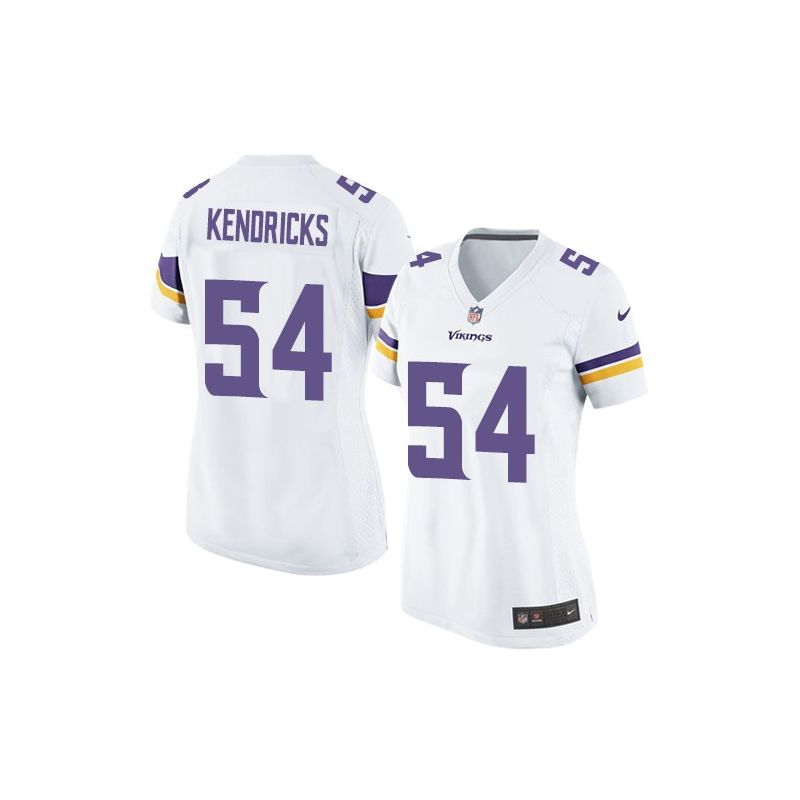 Cheap Eric Kendricks Vikings Women Jersey From China White Game #54