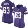 Cheap Brandon Fusco Vikings Women Jersey From China Purple Game #63