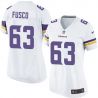 Cheap Brandon Fusco Vikings Women Jersey From China White Game #63