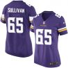 Cheap John Sullivan Vikings Women Jersey From China Purple Game #65