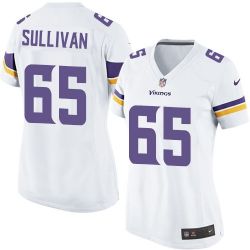 Cheap John Sullivan Vikings Women Jersey From China White Game #65