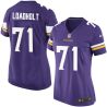 Cheap Phil Loadholt Vikings Women Jersey From China Purple Game #71