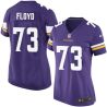 Cheap Sharrif Floyd Vikings Women Jersey From China Purple Game #73