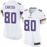 Cheap Cris Carter Vikings Women Jersey From China White Game #80